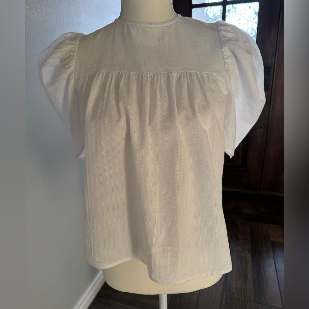 Sundays white blouse